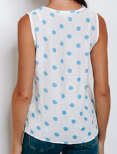 Load image into Gallery viewer, Polka Dot Sleeveless Top
