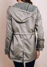 Load image into Gallery viewer, Gray Drawstring Jacket
