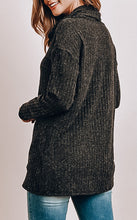 Load image into Gallery viewer, High Neck Black Sweater
