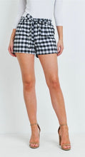 Load image into Gallery viewer, Black and White Checkered Shorts
