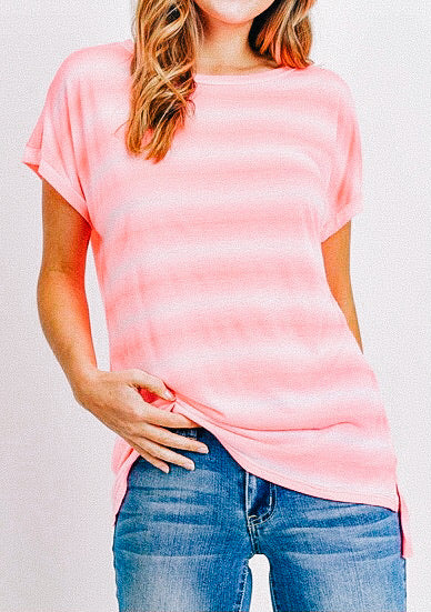 Neon Pink Top