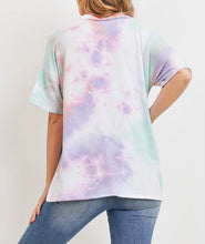 Load image into Gallery viewer, Lilac Mint Tie Dye Top
