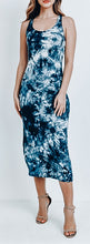 Load image into Gallery viewer, Navy Blue Tie Dye Dress
