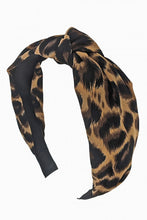 Load image into Gallery viewer, Animal Print Knotted Headband - Assorted Colors
