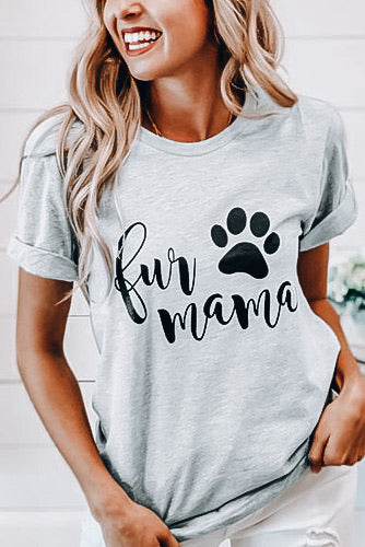 Fur Mama Printed Tee