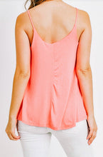 Load image into Gallery viewer, Coral Scoop Neck Cami
